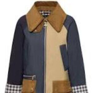Barbour Blue and Brown Women's Jacket